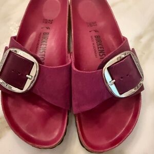 Birkenstock big buckle slide